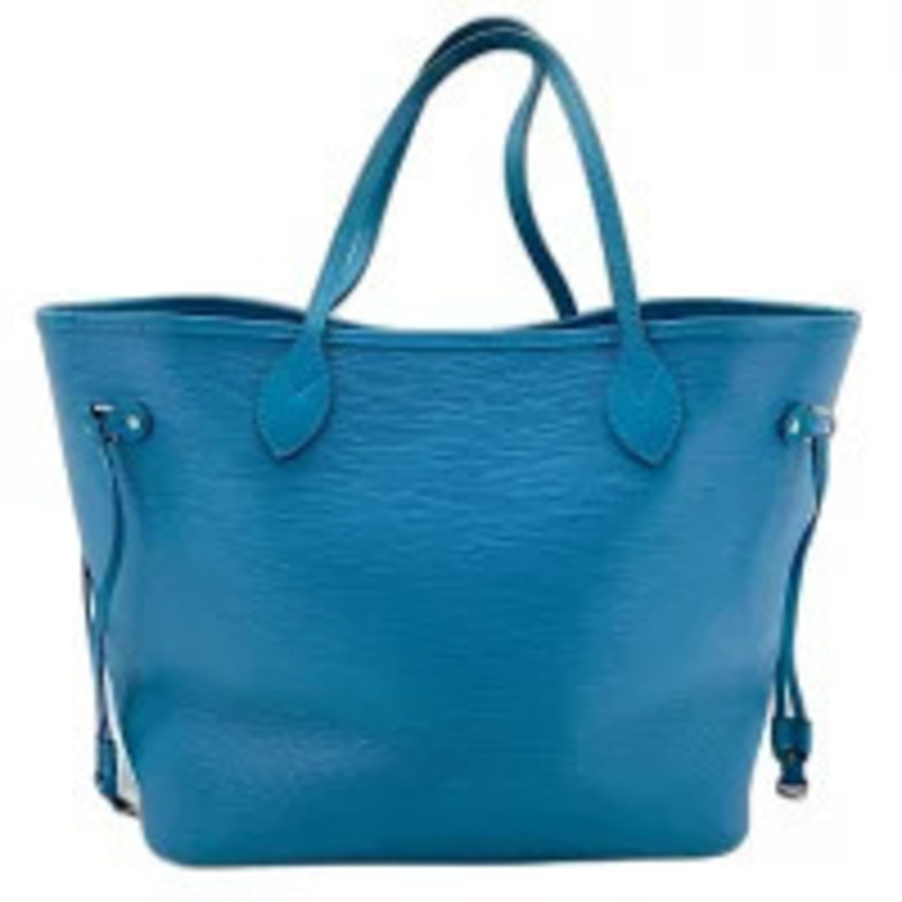 Louis Vuitton Neverfull Tote Bag Green Blue